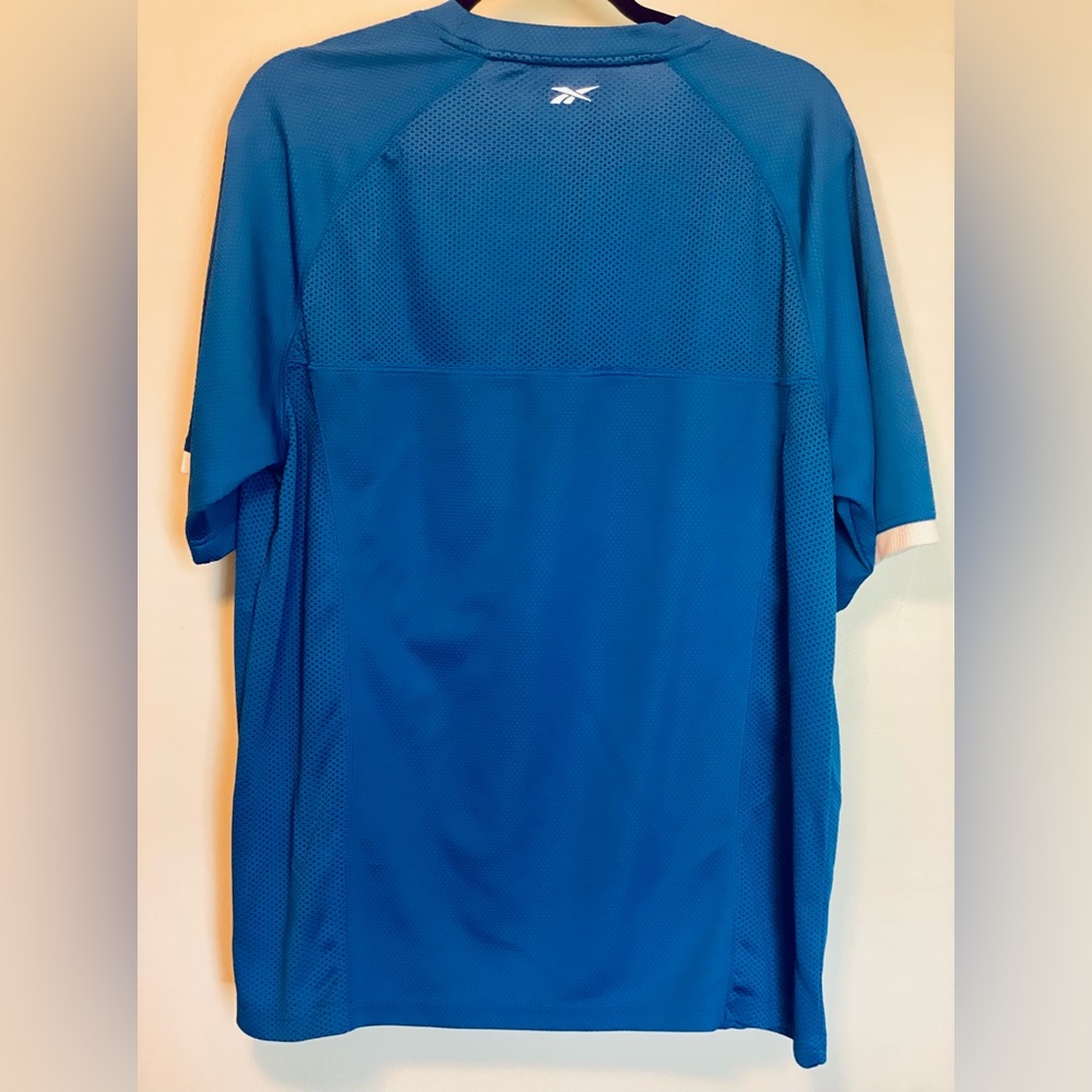 Mens Reebok Royal Blue, Hydromove Shirt, size Large - Picture 3 of 4